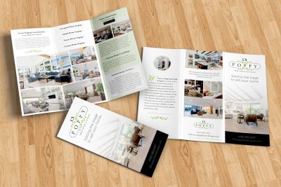 Print Design – 13 Poppy Brochure Design