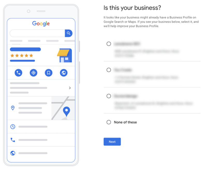 Verify your business address