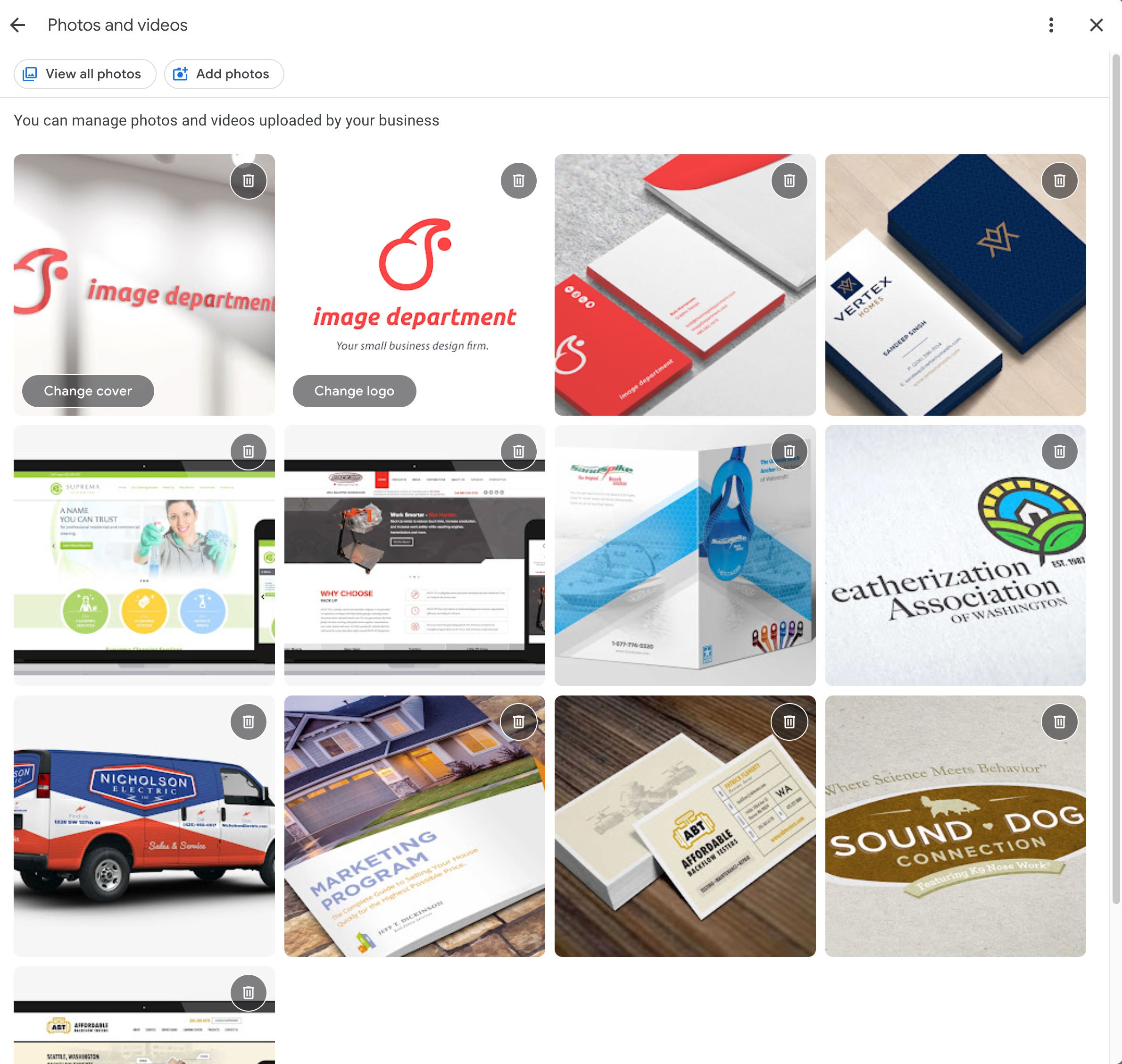 Google Business Profile Photos
