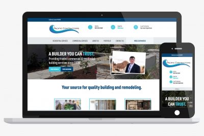 Website Design Pacific Contractors