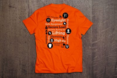 Print Design – Rainier Asphalt Safety Garment Design