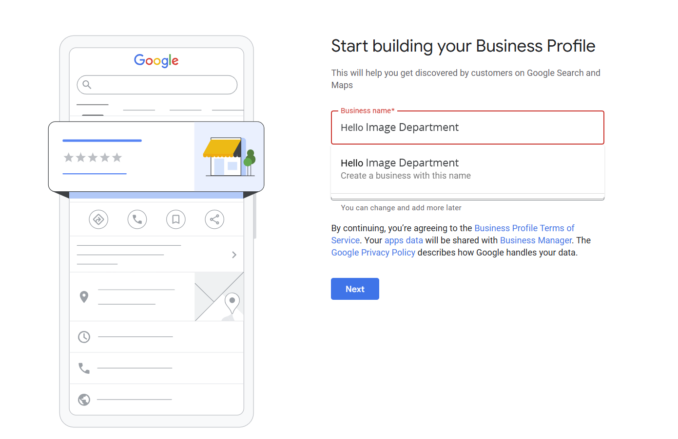 Search for Your Business
