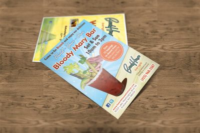 Print Design – Beach House Postcard