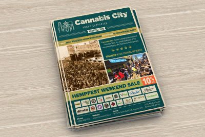 Print Design – Cannabis City Hempfest Poster