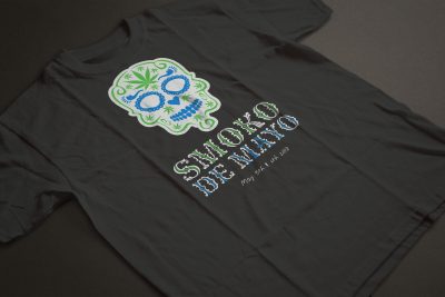 Print Design – Cannabis City Smoko De Mayo T-Shirt Design