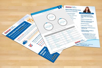 Print Design – Costco Health Solutions Brochure