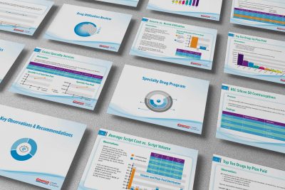 Print Design – Costco Health Solutions Power Point Brochure