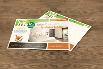 Print Design – SBI Postcard