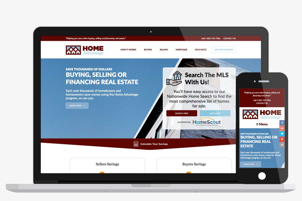 Website Design Home Advantage