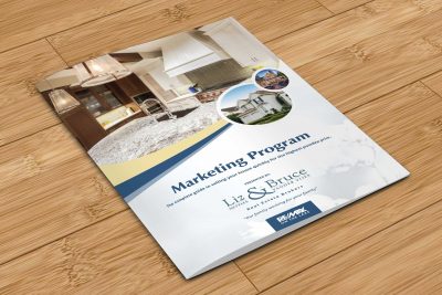 Print Design – Liz & Bruce Real Estate