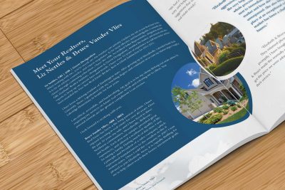 Print Design – Liz & Bruce Real Estate