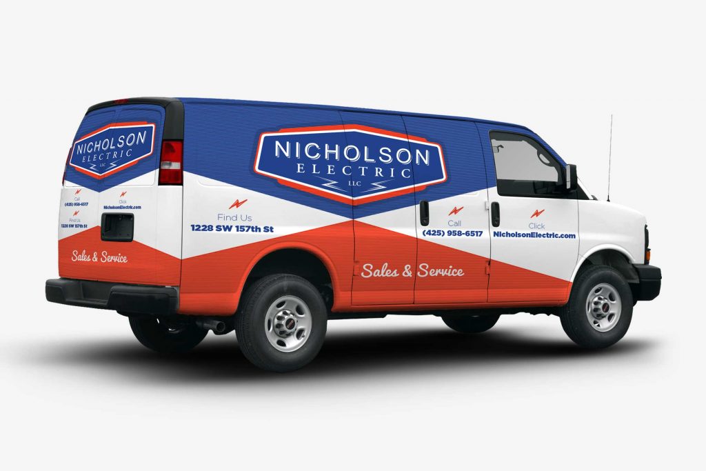 Truck Wraps Design Nicholson Electric