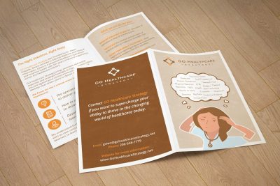 Print Design – Go Healthcare Brochure