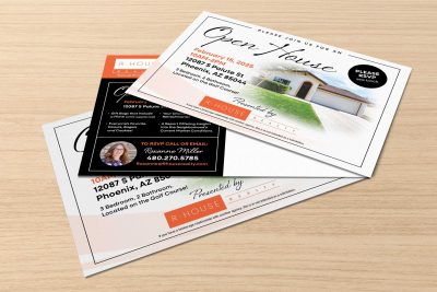 Real Estate Agent Direct Mail Postcard Design by Image Department