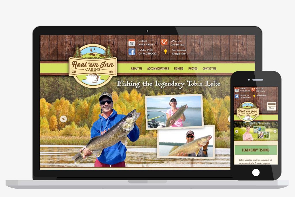 Website Design Reel 'em Inn