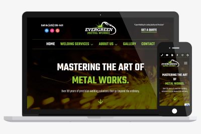 Seattle, WA Welding Company WordPress Website Design by Image Department