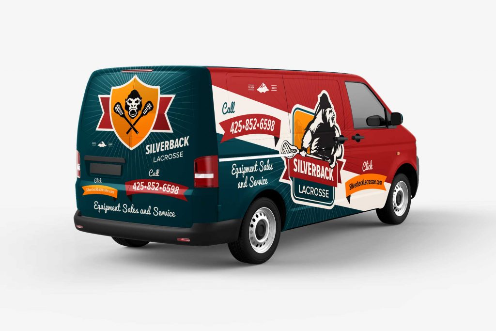 Truck Wraps Design Silverback Lacrosse