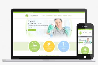 Website Design Suprema Cleaning