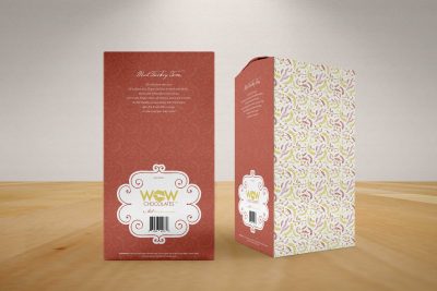 Print Design – WOW Chocolates Packaging